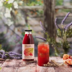 Ρόδι με ελληνικό τσάι του βουνού