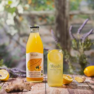 Βιολογική Λεμονάδα με Αγαύη και Τζίντζερ